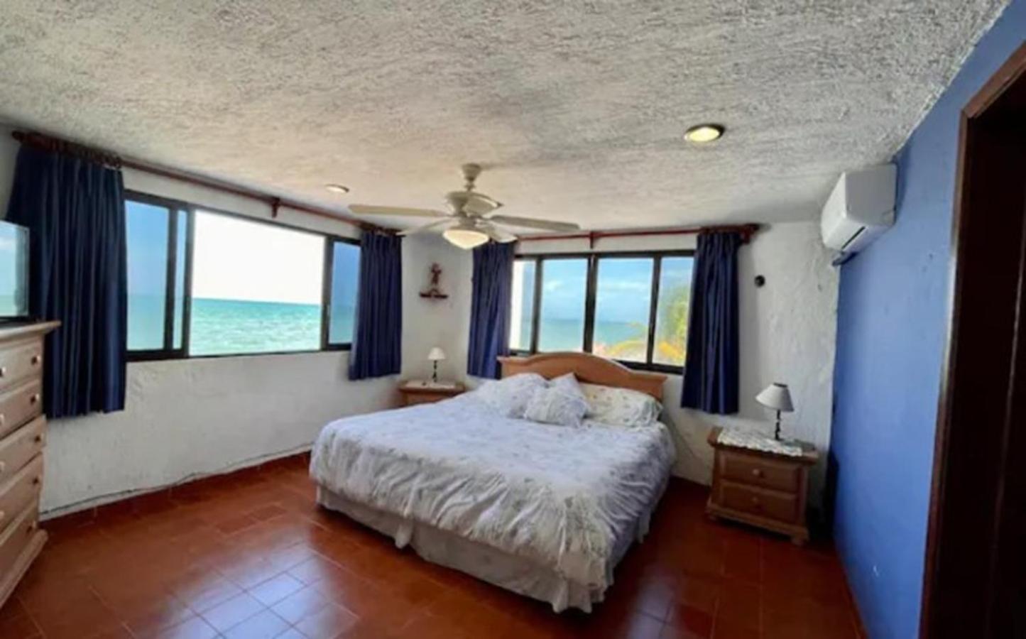 Don Lalo, Family Villa With Sandy Beach At Your Feet. Progreso  Eksteriør billede